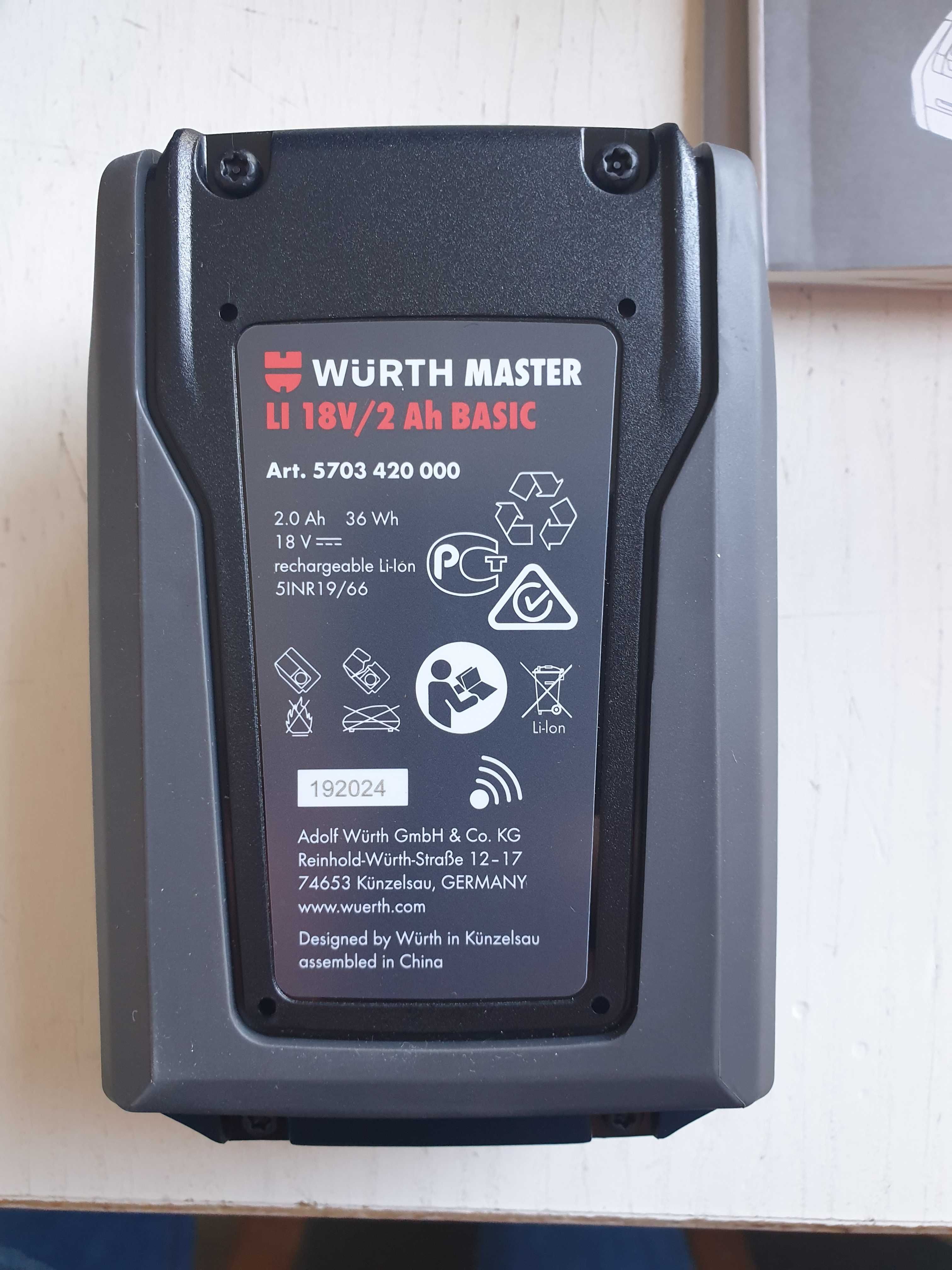 Würth ABS 18 subcompact винтоверт НОВ в гаранция