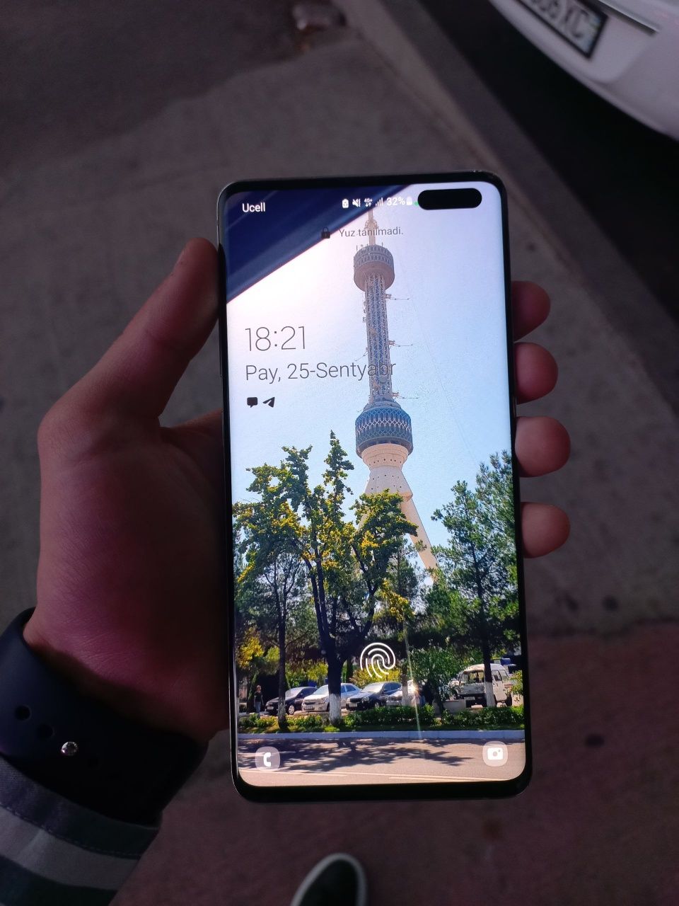 Samsung s10 5g telefon