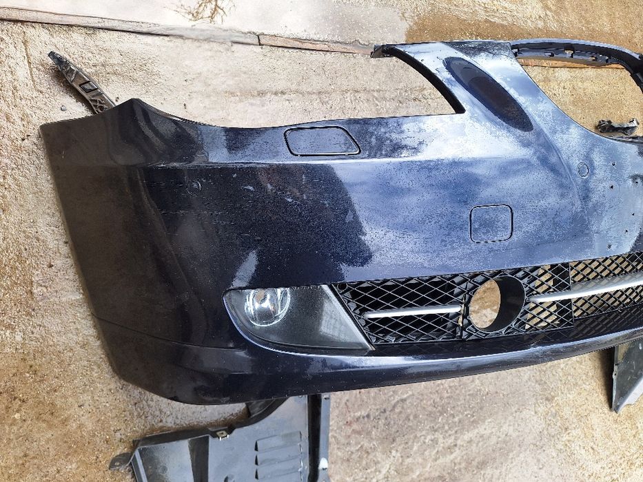 Предна броня Бмв е60/61 фейс -Оборудвана