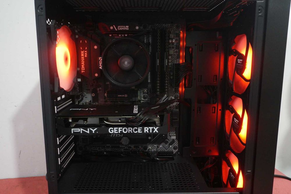 Gaming PC: Ryzen 5500/ RTX 4060/ 16GB/ 1TB NVME/ 650W Seasonic/вкл ДДС