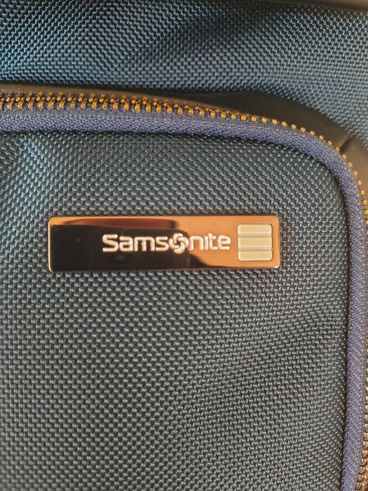 Samsonite Sefton Crossbody L TCP with tablet compartment, Navy
