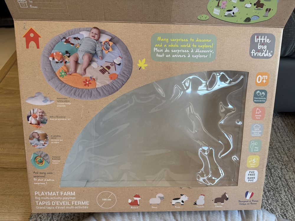 Активно килимче Little Big Friends Farm