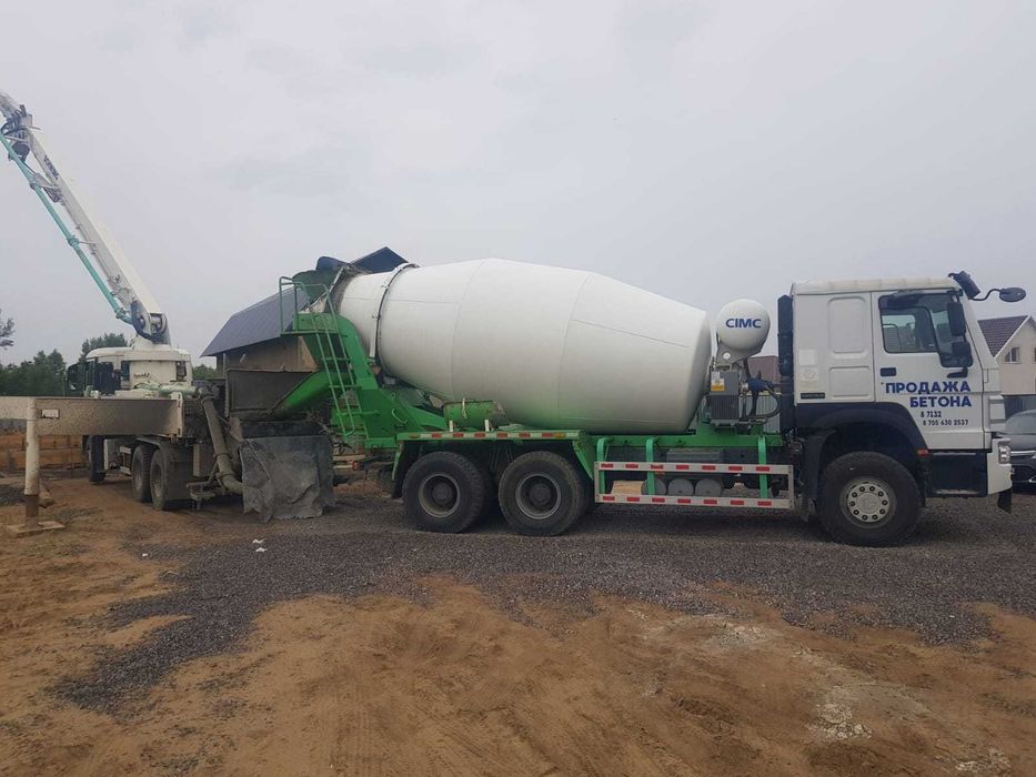 Бетон  . М-150. М-200. М-250. М-300. М-350. М-400. В Актобе 24..000тг