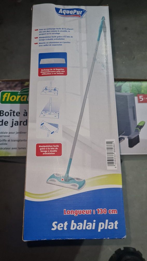 Mop Aqua pur cu laveta Uscata import LIDL Franța