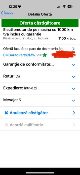 Electromotor OEM bmw x5 g05 hybrid benzina