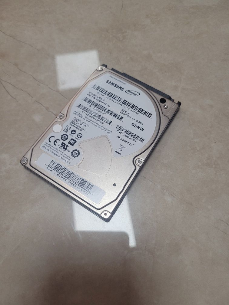 HDD 2TB Sata 2,5"