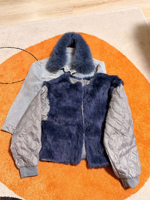 Дънково яке с пух