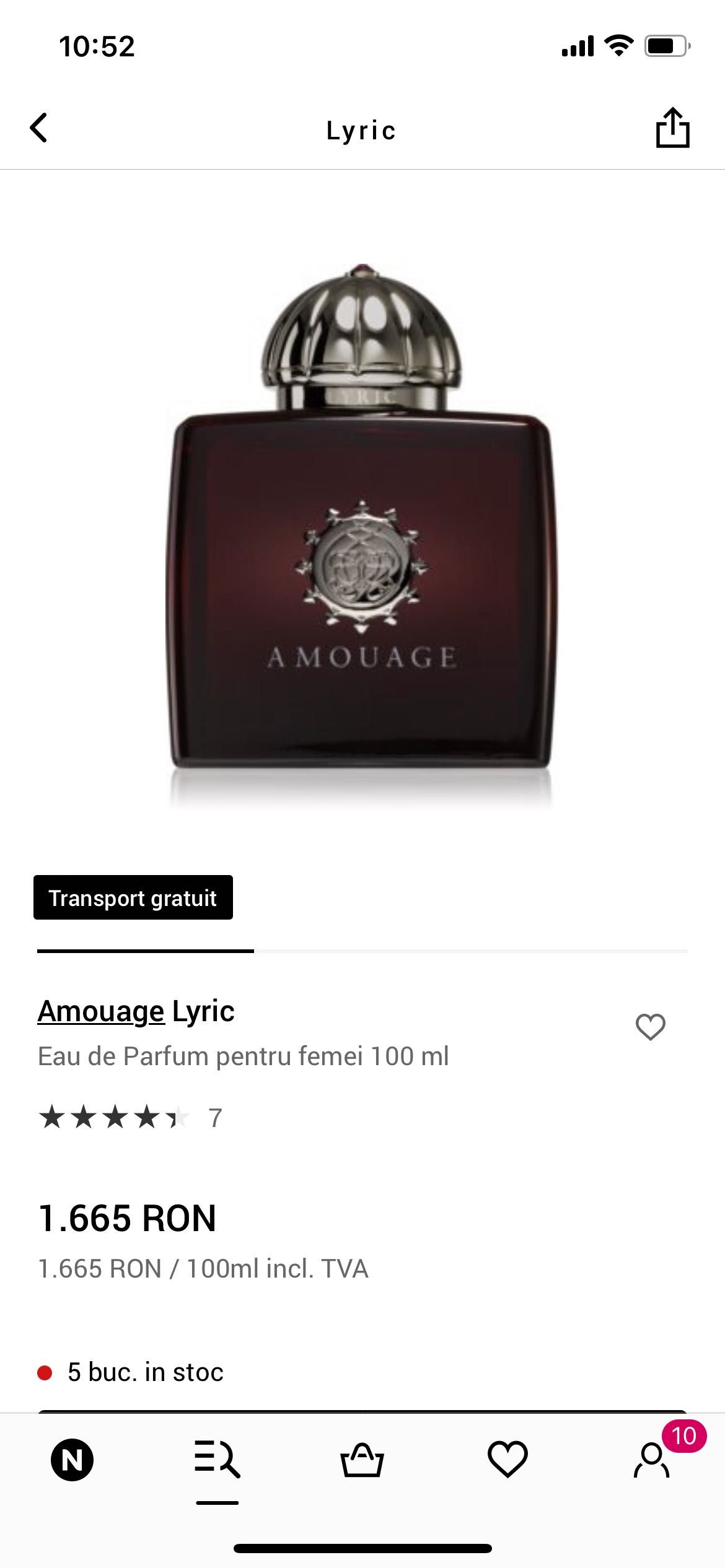 Parfumuri Amouage, noi și originale