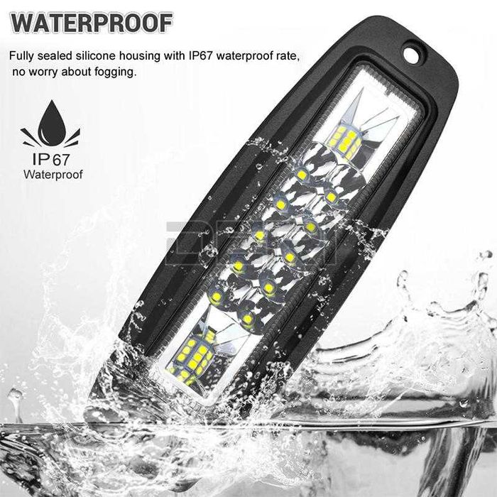 Диоден Халоген за вграждане LED 48W 12/24V-YF306