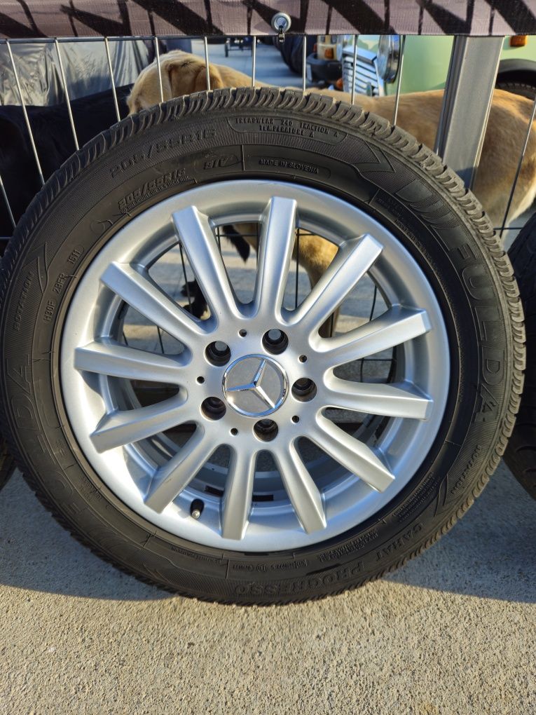 Джанти Ronal 16 цола , 5х112 , 6j ,et46 , 205/55/16 Mercedes  Audi  Vw