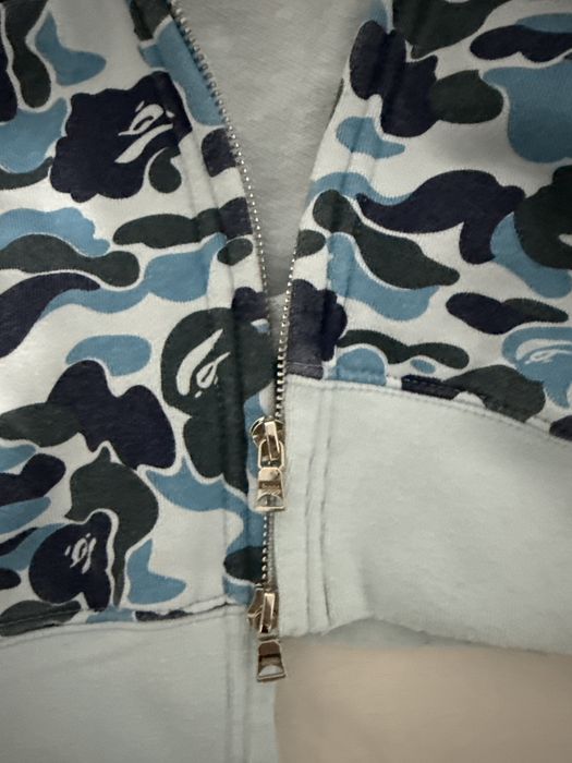 Bluza Bape Albastru cu 2 gluci