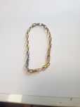 Vand bratara din aur 14 k unisex 6.34 g