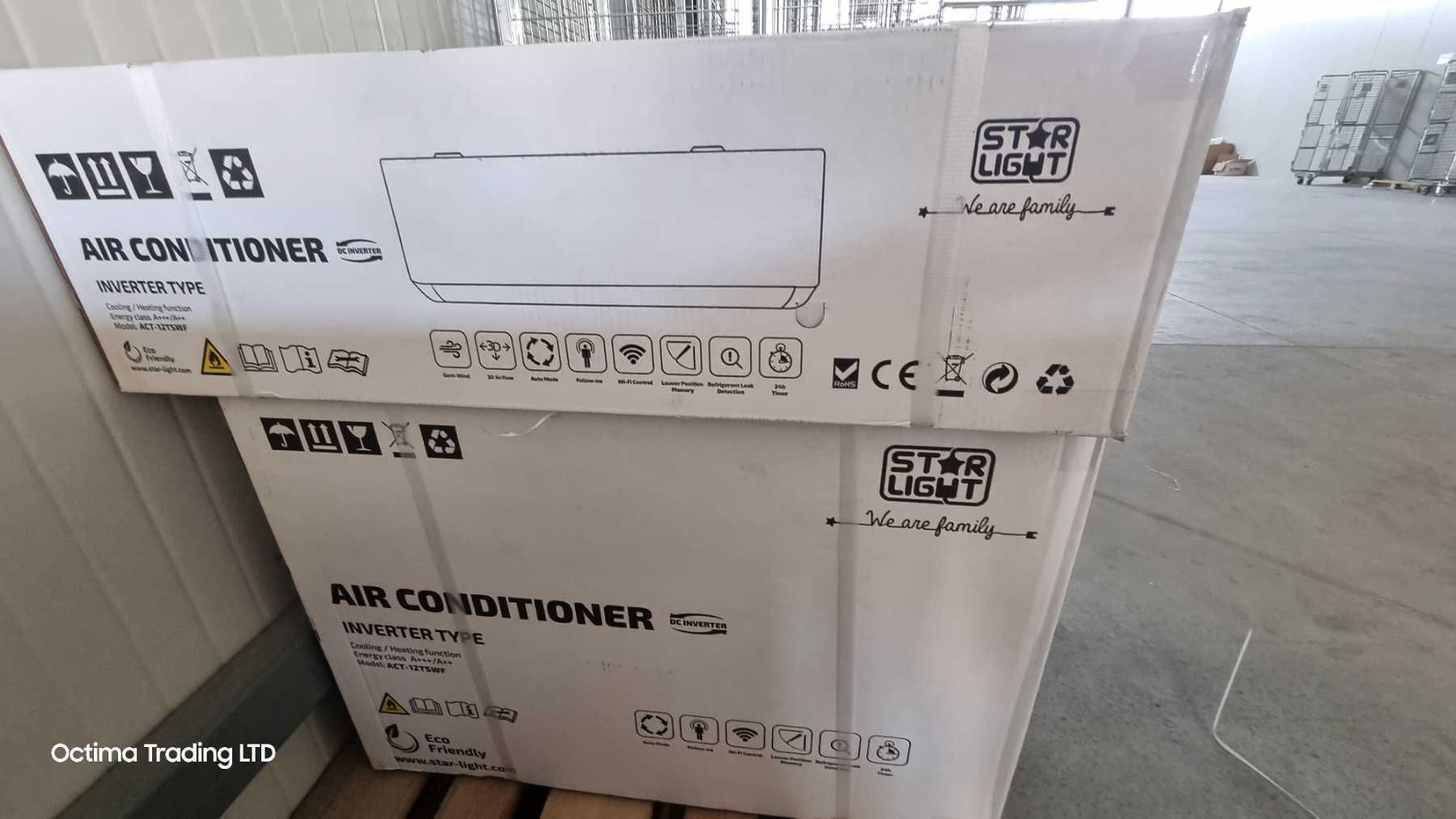 Климатик Star-Light ACT-24WIFI, Control WiFi, 3D Inverter, 24000 BTU
