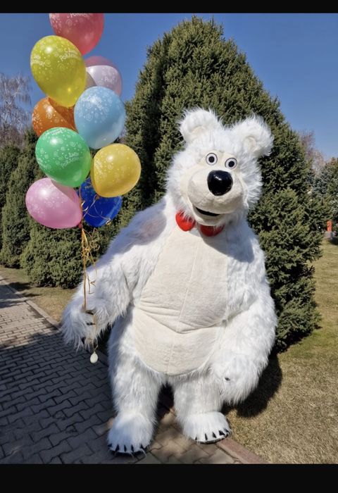 Белый мишка!!Поздравление!экспресс
