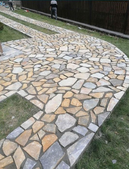 Piatra naturala de munte pavaj oriunde in tara