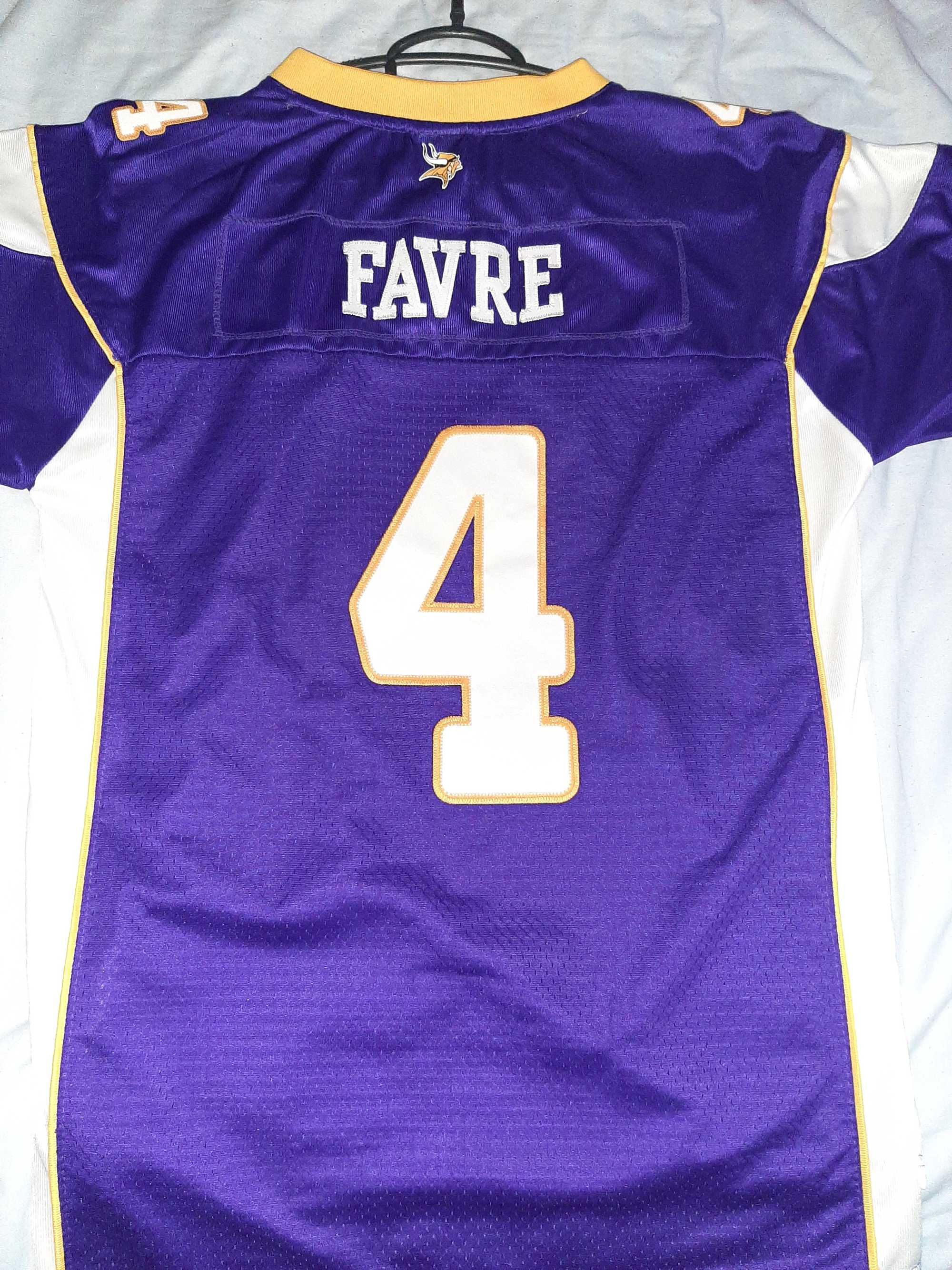 NFL Vikings jersey Brett Favre 4 / Оригинален екип НФЛ Фавр 4