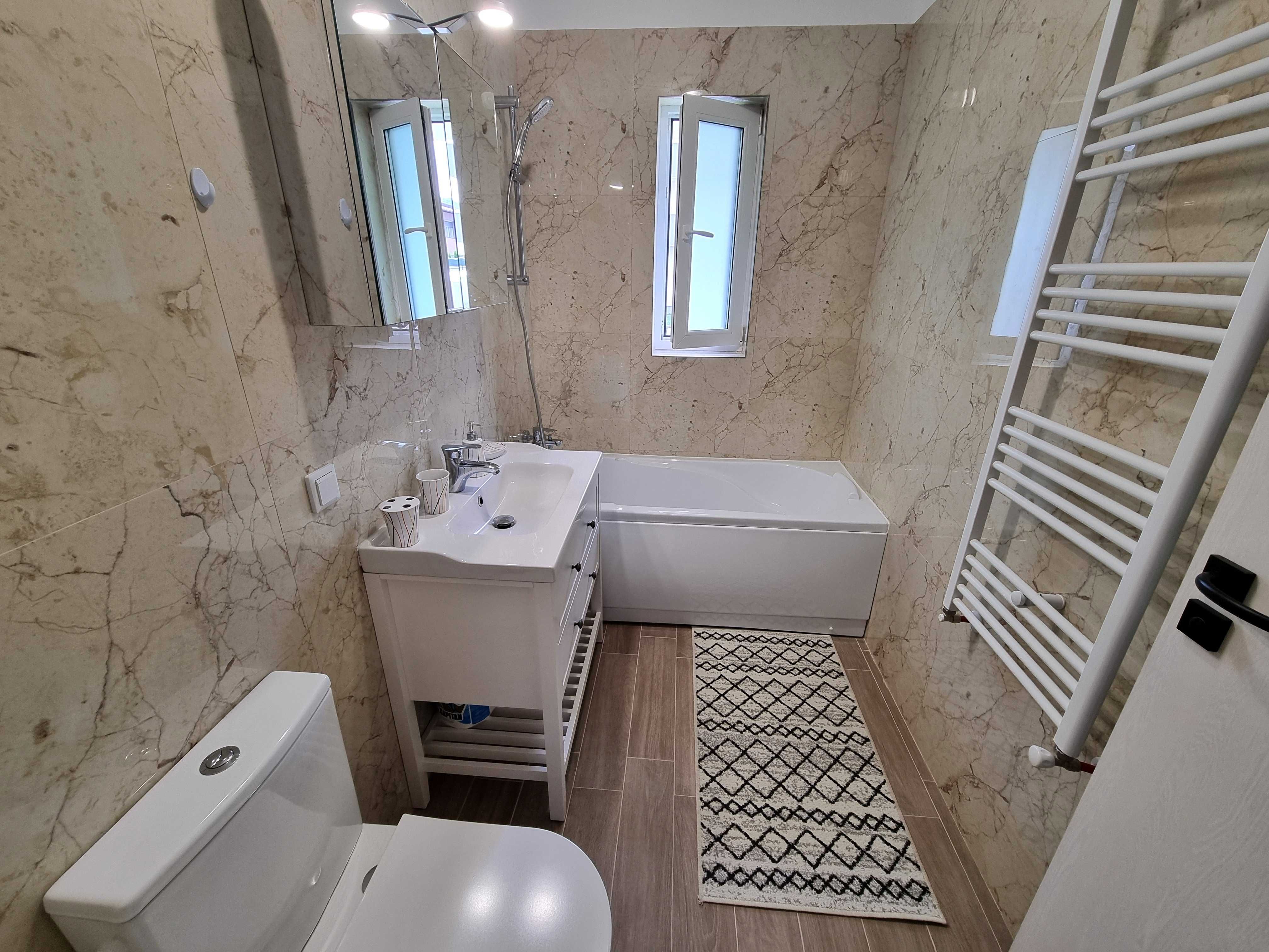 Persoana Fizica 2dormitoare NOU Finisat+Mobilat, Zona Eroilor