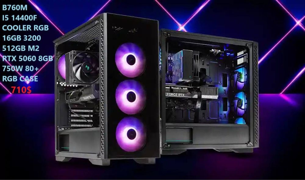 Kompyuter I5 14400F RTX 5060 8GB