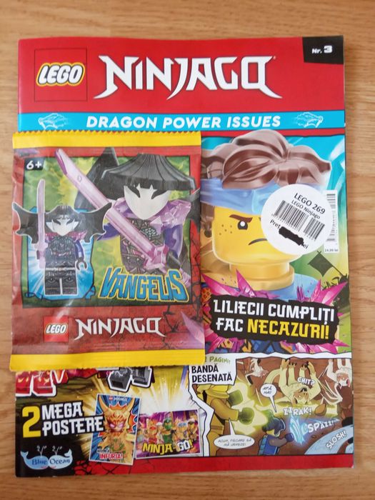 Lego Ninjago seturi mici (foil bags) cu reviste, noi, sigilate