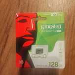 НОВА Kingston 128GB MicroSD карта Памет - Бърза, Надеждна !