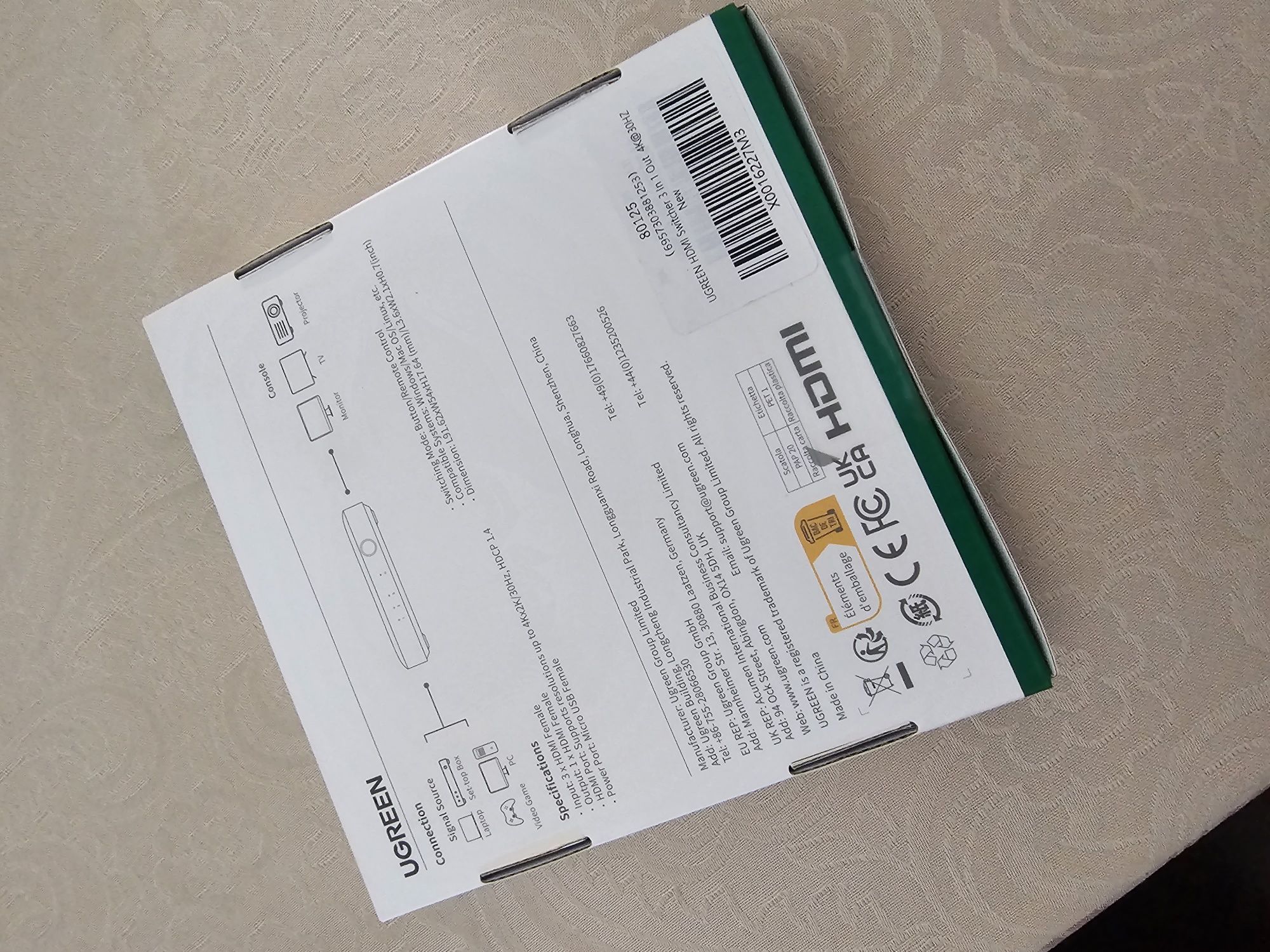 HDMI SWITCH 3 în 1 Out
