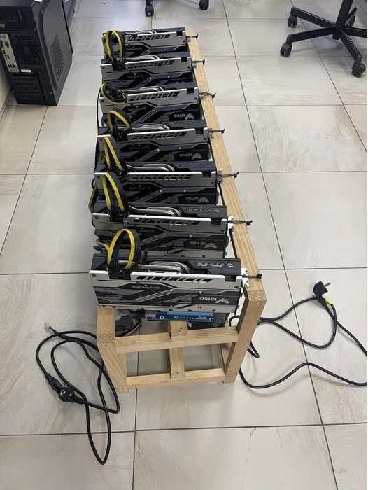 Mining Rig ( копачка ) RX 580 8GB NITRO (ЧИПОВЕ SAMSUNG)