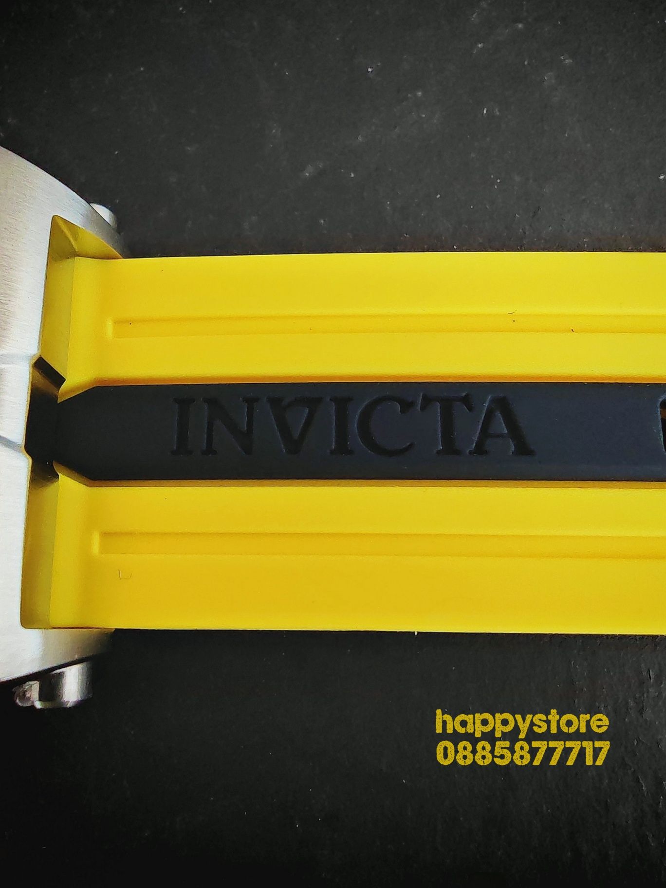 INVICTA RACING Monza Yellow steel 57 mm, Инвикта нов ръчен часовник
