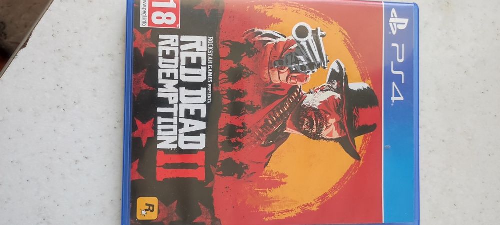 Диск Red dead redemption 2 на ps4