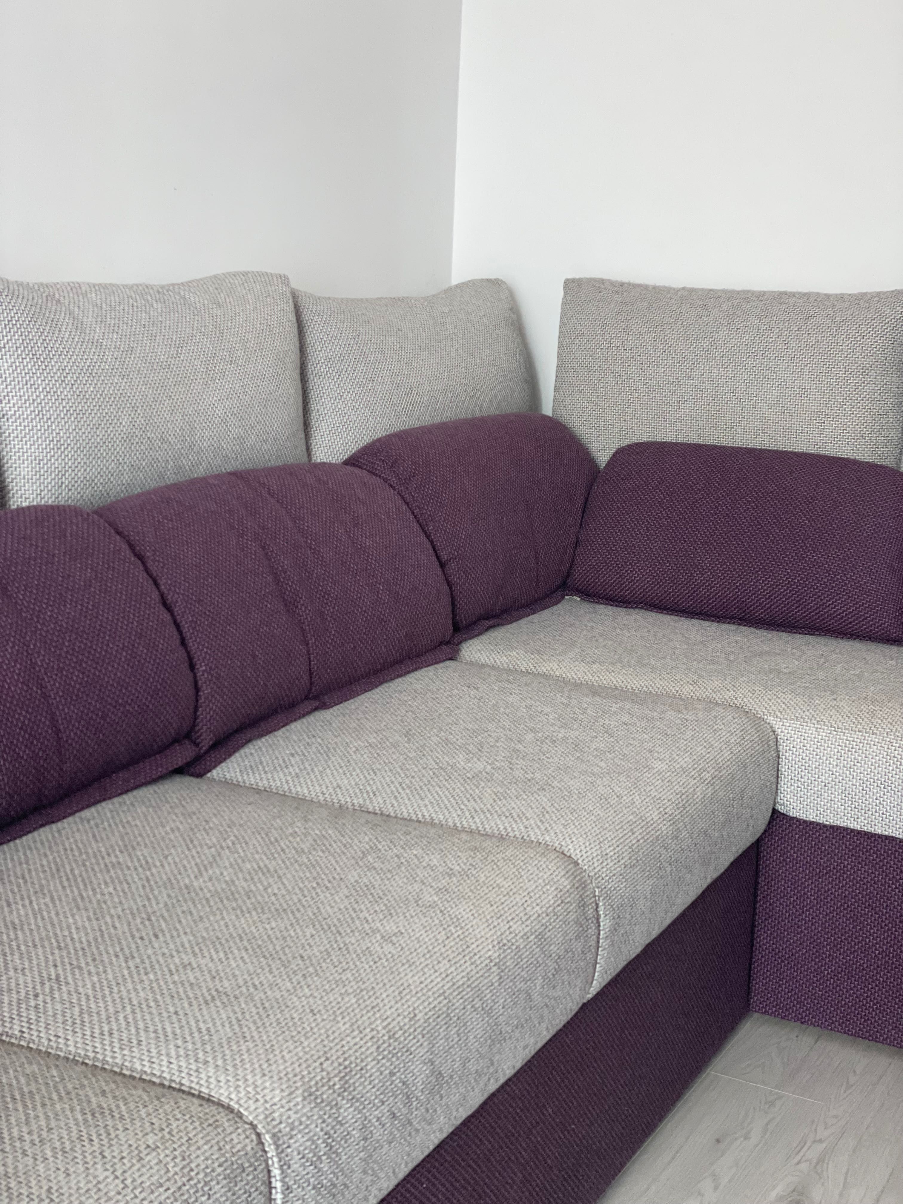 Canapea tip coltar extensibil