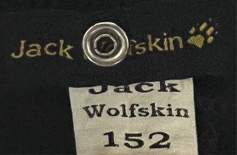 Geaca Jack Wolfskin dubla cu polar copii marimea 152 - 12 ani