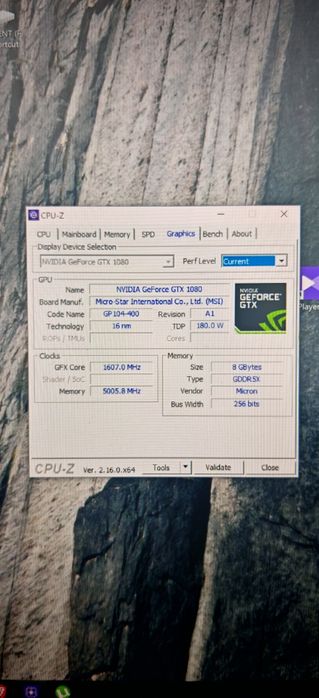 Nvidia GeForce GTX 1080