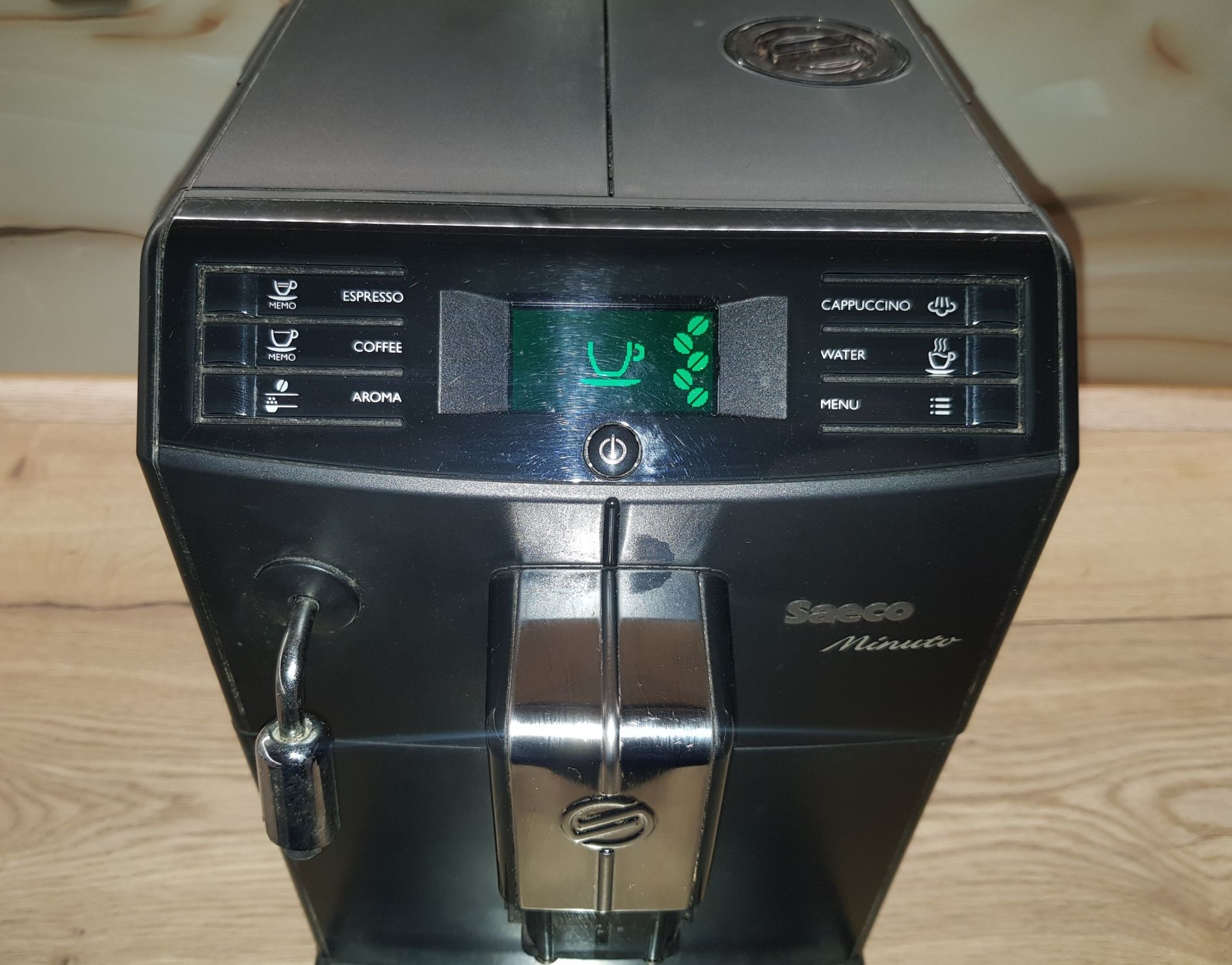 Espressor Philips Saeco Minuto HD8862, capuccino, Rasnita ceramica