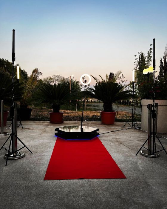 Platforma 360 video booth