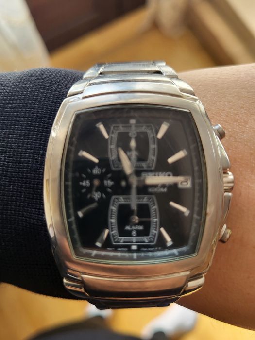 Ceas Seiko argintiu