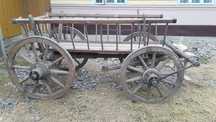 Car vechi/rustic din lemn