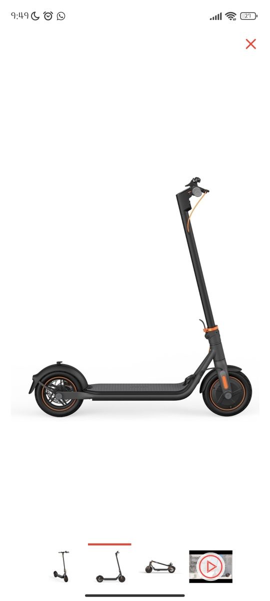 Самокат ninebot kickscooter F40