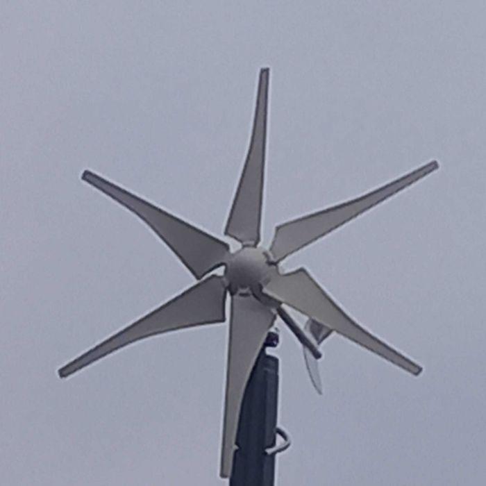 Turbina eoliana 3000W, 6 pale, aluminiu, 48V, controler inclus