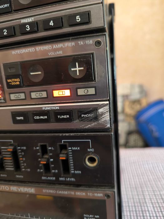 Ретро касетофон boombox Sony FH 15R