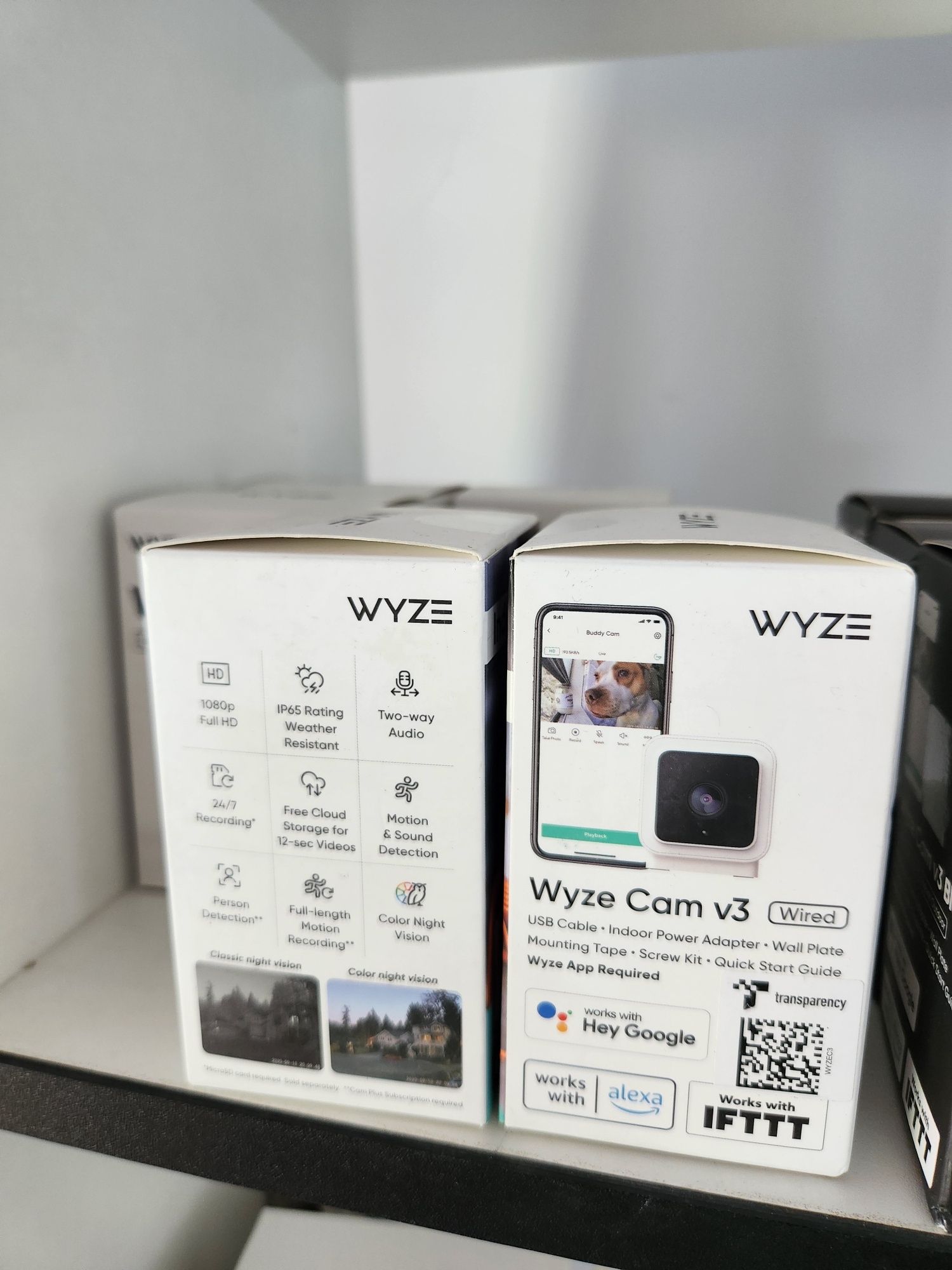 Wyze Cam v3, interior/exterior, audio video