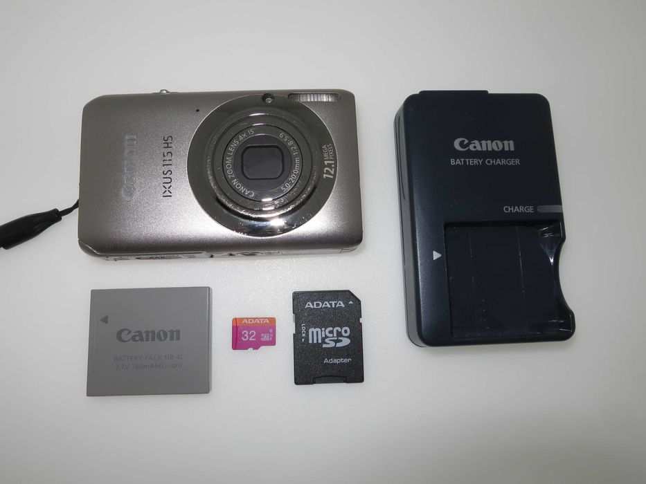 Canon IXUS 115 дигитална камера фотоапарат с FULL-HD видео отличен