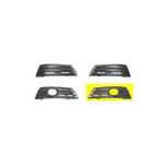 Grila bara fata VW Passat CC (3Cc), 06.2008-02.2012, Stanga, 3C8853665C, 955627-1 cu locas pentru proiectoare