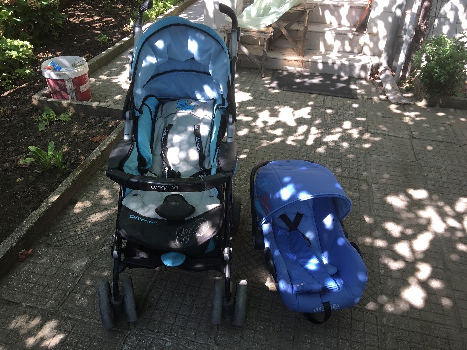 Детска количка и кошница