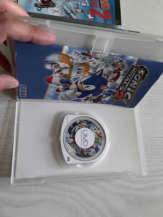 Комплект игри за PSP: Cars 2,   SONIC RIVALS 2 , Worms Open Warfare 2