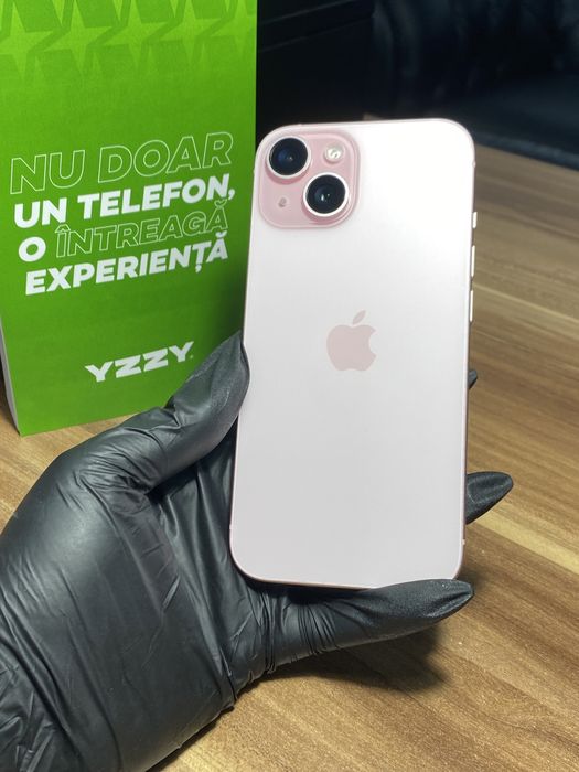 iPhone 15 / 128 GB / Sănătate baterie 100% / Foarte bun