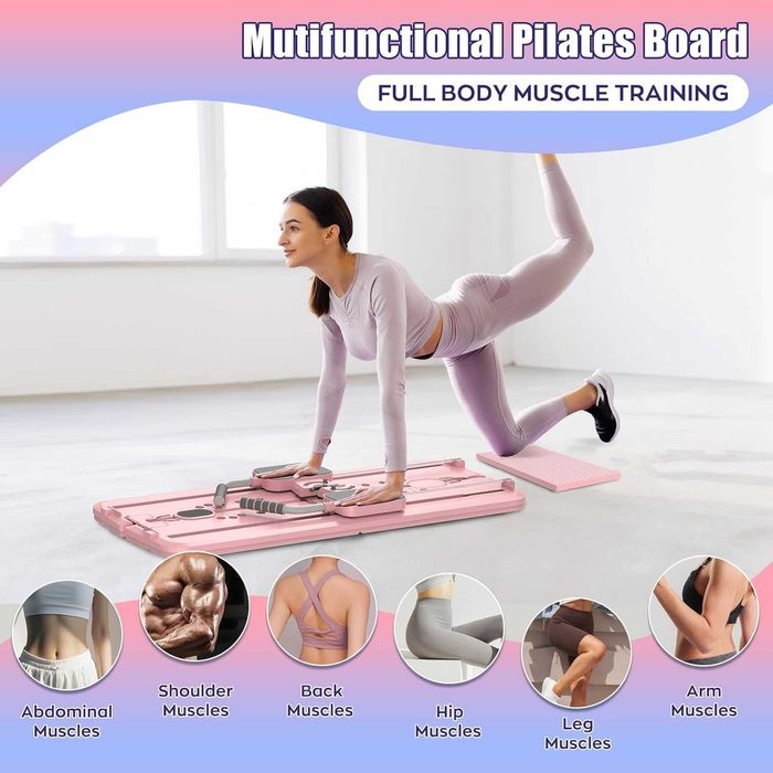 Сгъваема дъска за пилатес IMAYCC с реформатор за коремни мускули