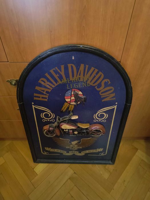 Стара рекламна табела Харли