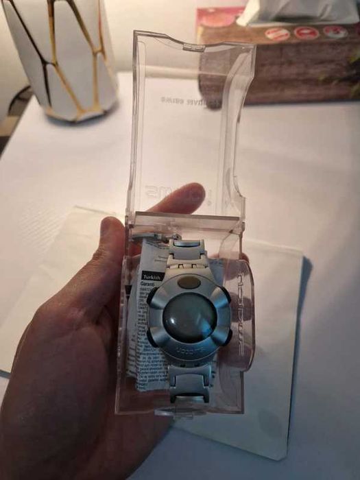 Swatch Beat Aluminium Ceas vintage original, aluminiu-oțel inoxidabil