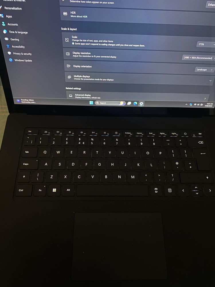 Laptop Microsoft Surface 5 I7