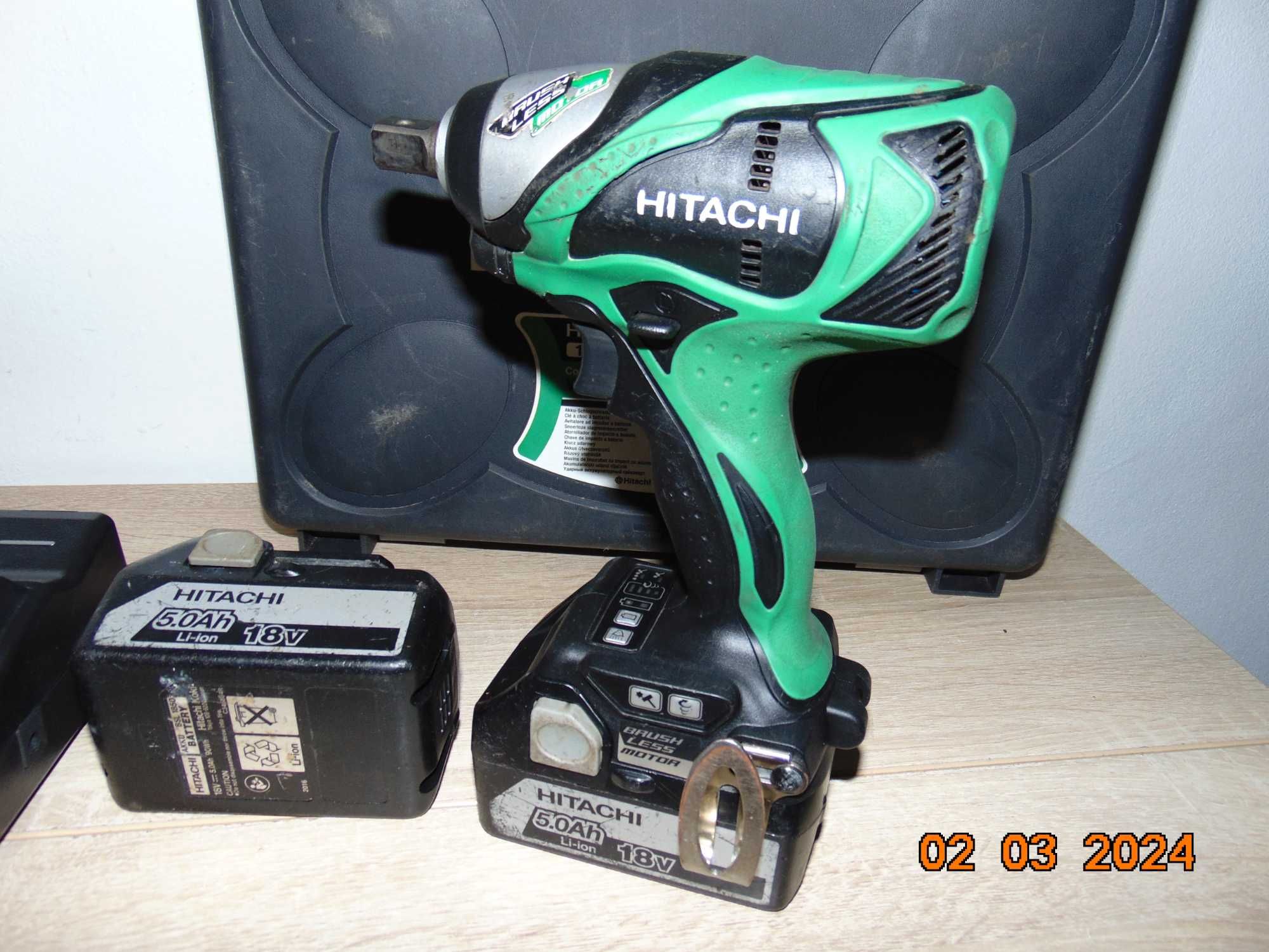 Hitachi WR18 DBDL filetanta brushless impact 1/2