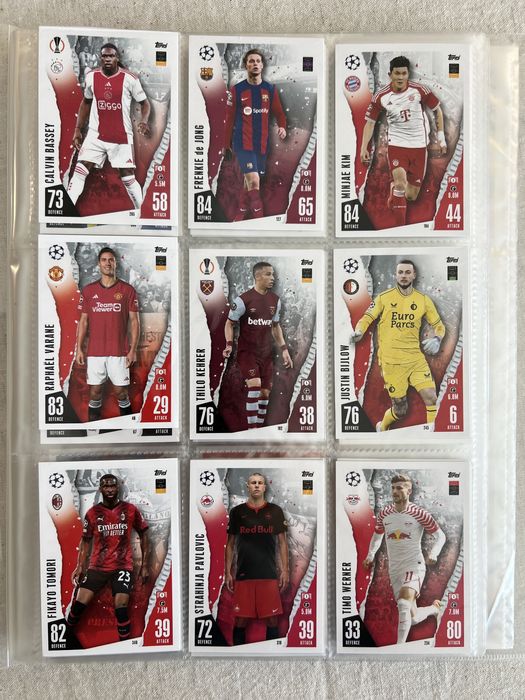 Албум Match Attax , Euro 2024 , Premier League
